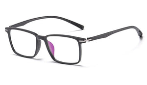 ELECCION Ultralight TR90 Glasses Frame Men  Square Frames Optical Myopia Eyeglasses Male Spectacles Eyewear Black