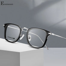 Load image into Gallery viewer, EOOUOOE Fashion Upscale Titanium TR90 Glasses Frame For Bridge Myopia Hyperopia Retro Eyewear Prescription Optical Eyeglasses