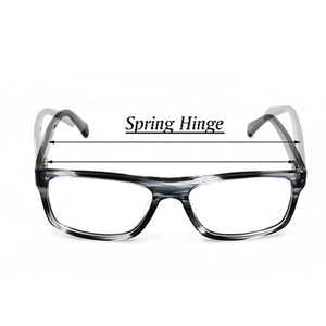ESNBIE Acetate Rectangular Nerd Glasses Eye Glasses Frame for Men Clear Glasses Women   Male Spectacle Frames Man