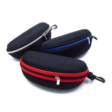 Load image into Gallery viewer, EVA Hard Glasses Case Men Women Travel Portable Sunglasses Holder Protector Box Colorful Zipper Carabiner Eyewear Accessories