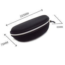 Load image into Gallery viewer, EVA Hard Glasses Case Men Women Travel Portable Sunglasses Holder Protector Box Colorful Zipper Carabiner Eyewear Accessories