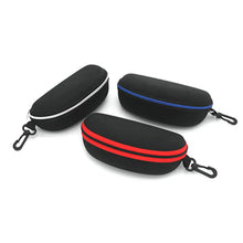 Load image into Gallery viewer, EVA Hard Glasses Case Men Women Travel Portable Sunglasses Holder Protector Box Colorful Zipper Carabiner Eyewear Accessories