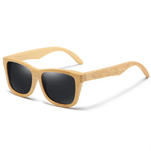 Load image into Gallery viewer, EZREAL Brand Design Handmade Natural Wooden Bamboo Sunglasses   Sunglasses Polarized Wooden Oculos de sol masculino