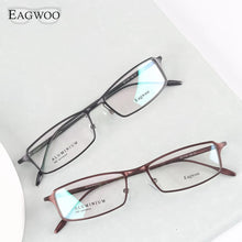 Load image into Gallery viewer, Eagwoo Aluminum Women Prescription Eyeglasses Full Rim Optical Frame Eye Glasses Light Spectacle Silicon Temple Small Face