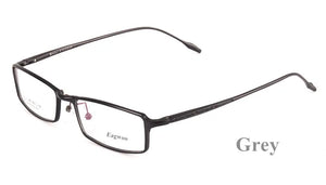 Eagwoo Aluminum Women Prescription Eyeglasses Full Rim Optical Frame Eye Glasses Light Spectacle Silicon Temple Small Face