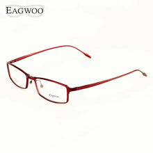 Load image into Gallery viewer, Eagwoo Aluminum Women Prescription Eyeglasses Full Rim Optical Frame Eye Glasses Light Spectacle Silicon Temple Small Face
