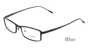 Eagwoo Aluminum Women Prescription Eyeglasses Full Rim Optical Frame Eye Glasses Light Spectacle Silicon Temple Small Face
