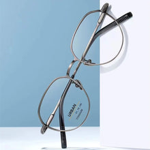 Load image into Gallery viewer, Eagwoo Pure Titanium Eyeglasses Full Rim Optical Round Vintage Nerd Frame Prescription Spectacle Small Face Suitable Boy Girl
