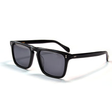 Load image into Gallery viewer, Eareada Acetate Square Polarized UV400 Sunglasses Frame Yellow Night Vision Sunglasses Red Sunlenses Glasses Black Sunglasses