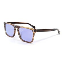 Load image into Gallery viewer, Eareada Acetate Square Polarized UV400 Sunglasses Frame Yellow Night Vision Sunglasses Red Sunlenses Glasses Black Sunglasses