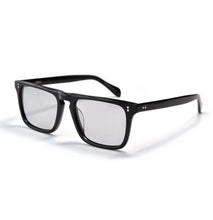 Load image into Gallery viewer, Eareada Acetate Square Polarized UV400 Sunglasses Frame Yellow Night Vision Sunglasses Red Sunlenses Glasses Black Sunglasses
