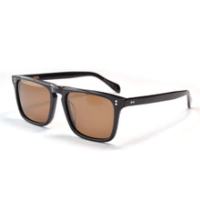 Load image into Gallery viewer, Eareada Acetate Square Polarized UV400 Sunglasses Frame Yellow Night Vision Sunglasses Red Sunlenses Glasses Black Sunglasses