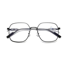 Carica l&#39;immagine nel visualizzatore di Gallery, Elbru 0-1-1.5-2-3-4-5 Myopia Glasses Women Men Anti Blue Light Metal Nearsighted Eyeglasses Ultralight Big Frame Myopic Eyewear