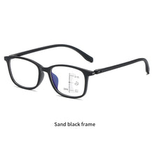 Load image into Gallery viewer, Elbru Anti Blue Light Multifocal Progressive Reading Glasses Women Men Computer Hyperopia Eyeglasses Unisex Eyewear 0+1+1.5...+4