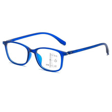 Load image into Gallery viewer, Elbru Anti Blue Light Multifocal Progressive Reading Glasses Women Men Computer Hyperopia Eyeglasses Unisex Eyewear 0+1+1.5...+4