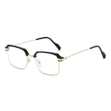 Load image into Gallery viewer, Elbru Metal Myopia Glasses Women Men Anti-blue Rays Sqaure Myopic Eyeglasses  Nearsighted Eyewear Degree 0-50-100-500