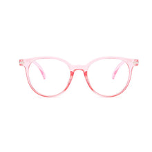Load image into Gallery viewer, Elbru Transparent Myopia Glasses Women Men Retro Myopia Reading Eyewear Ultralight Round Shortsighted Eyeglasses Diopter 0-1-6