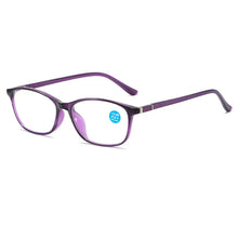 Load image into Gallery viewer, Elbru Ultralight TR90 Anti Blue Light Reading Glasses Women Men Presbyopic Eye Glasses Unisex Reading Eyeglasses Diopters 0+1+4