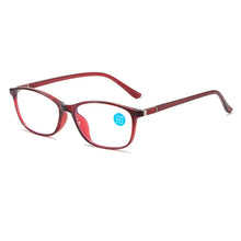 Load image into Gallery viewer, Elbru Ultralight TR90 Anti Blue Light Reading Glasses Women Men Presbyopic Eye Glasses Unisex Reading Eyeglasses Diopters 0+1+4