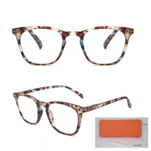 Load image into Gallery viewer, Eso Vision Reading Glasses For Woman And Man  Square Readers With Pouch And Cloth Women's Eyeglass