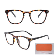 Load image into Gallery viewer, Eso Vision Reading Glasses For Woman And Man  Square Readers With Pouch And Cloth Women's Eyeglass