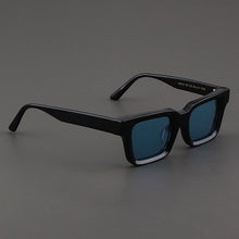 Carica l&#39;immagine nel visualizzatore di Gallery, Evove Light Clear Sunglasses Men Women Polarized Sun Glasses for Male Unisex Square Pink Yellow Blue Lens Acetate