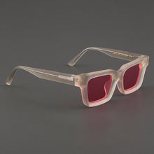 Carica l&#39;immagine nel visualizzatore di Gallery, Evove Light Clear Sunglasses Men Women Polarized Sun Glasses for Male Unisex Square Pink Yellow Blue Lens Acetate