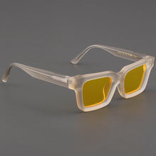 Carica l&#39;immagine nel visualizzatore di Gallery, Evove Light Clear Sunglasses Men Women Polarized Sun Glasses for Male Unisex Square Pink Yellow Blue Lens Acetate