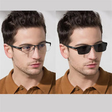 Load image into Gallery viewer, Evove Photochromic Sunglasses Men Myopia Glasses for Driving Transition Chameleon Change to Grey Anti Polar Reflection