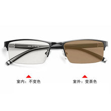 Load image into Gallery viewer, Evove Photochromic Sunglasses Men Myopia Glasses for Driving Transition Chameleon Change to Grey Anti Polar Reflection
