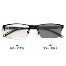 Load image into Gallery viewer, Evove Photochromic Sunglasses Men Myopia Glasses for Driving Transition Chameleon Change to Grey Anti Polar Reflection