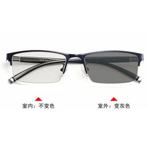 Evove Photochromic Sunglasses Men Myopia Glasses for Driving Transition Chameleon Change to Grey Anti Polar Reflection
