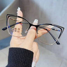 Load image into Gallery viewer, Eye Protection Anti-Blue Light Glasses Ultralight Metal Square Eyeglasses Blue Ray Blocking Optical Spectacle Eyeglass
