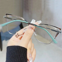 Load image into Gallery viewer, Eye Protection Anti-Blue Light Glasses Ultralight Metal Square Eyeglasses Blue Ray Blocking Optical Spectacle Eyeglass
