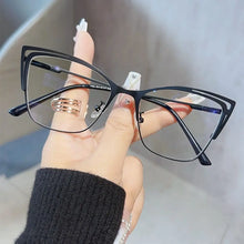 Load image into Gallery viewer, Eye Protection Anti-Blue Light Glasses Ultralight Metal Square Eyeglasses Blue Ray Blocking Optical Spectacle Eyeglass