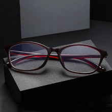 Load image into Gallery viewer, Eye Protection Anti-Blue Light Reading Glasses Blue Ray Blocking Ultralight Hyperopia Glasses PC Square Eyeglasses Men Women
