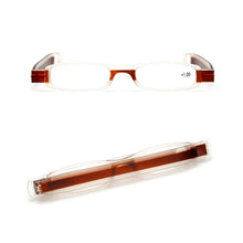 Load image into Gallery viewer, Eyeezi 360 Degree Rotation Folding Reading Glasses Frame Portable Eyeglasses Mini Presbyopia Hyperopia Glasses for Women Men