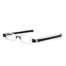 Load image into Gallery viewer, Eyeezi 360 Degree Rotation Folding Reading Glasses Frame Portable Eyeglasses Mini Presbyopia Hyperopia Glasses for Women Men