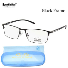 Load image into Gallery viewer, Eyeglasses Frame Men Rui Hao Eyewear Brand Rectangle Full Glasses Frame Stainless Steel Optical Spectacles TR90 Temple 3009