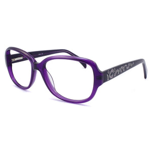 Eyeglasses Optical Prescription Glasses Vintage Butterfly Full Frame Spectacle Eyewear Lady Purple Demi Black CN1135S