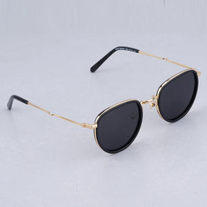 Eyeglow Pure Titanium Designer Round Sunglasses Black Men  Classical Eyeglasses Women Handmade Vintage Eyewear with Case