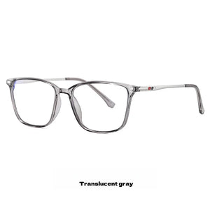 F·DRACON TR90 Eyeglass Frame Square Ultra Light Men's Reading Glasses Anti Blue Light Optical Prescription Glasses Men's 6912