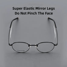 Load image into Gallery viewer, FIRADA  Comfortable Eyeglasses Vintage Luxury Round Titanium Eyewear Optical Prescription Glasses Frame Men Women JANE-MC