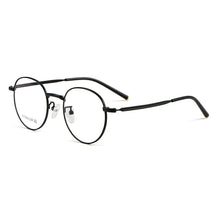 Load image into Gallery viewer, FIRADA  Comfortable Eyeglasses Vintage Luxury Round Titanium Eyewear Optical Prescription Glasses Frame Men Women JANE-MC