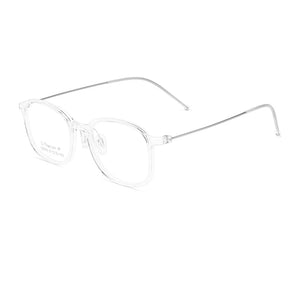 FIRADA   Transparent Eyewear Men's Retro   Titanium Eyeglasses Optical Prescription Glasses Frame For Women 5827N