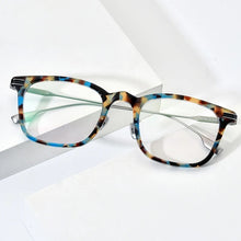Load image into Gallery viewer, FONEX Acetate Titanium Eyeglasses Frame Men Retro Square Prescription Glasses Women  Vintage Myopia Optical Eyewear F85706