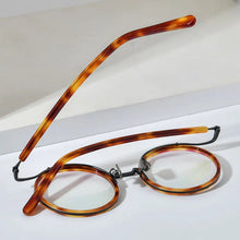 Load image into Gallery viewer, FONEX Acetate Titanium Glasses Frame Men  Retro Vintage Round Prescription Eyeglasses Women Spectacle Optical Eyewear F85676