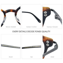 Load image into Gallery viewer, Acetate Titanium Glasses Frame Women Vintage Round Prescription Eyeglasses Men Myopia Optical Spectacles Eyewear BY88003