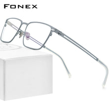 Load image into Gallery viewer, FONEX Pure Titanium Glasses Frame Men Square Eyewear   Male Classic Full Optical Prescription Eyeglasses Frames F85779