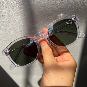 Acetate Sunglasses Men Polarizer Color Changing Optical Eyewear Driving Sun Glasses UV Protection Spectacles Eyeglasses